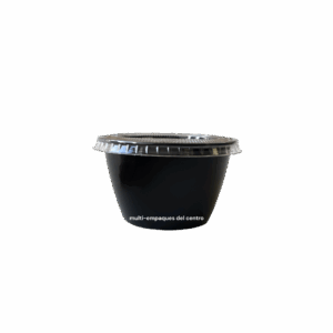 Envase 4 oz Negro