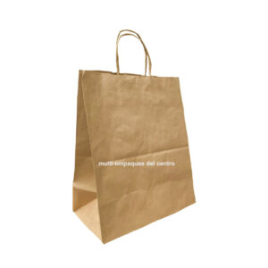 Bolsa de Papel Kraft 30×35+ 17.5